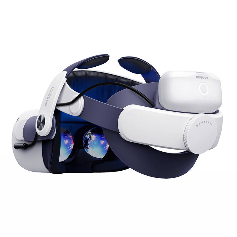 BOBOVR M2 Pro Fejpánt + Akkumulátor csomag Oculus Quest 2-höz-1