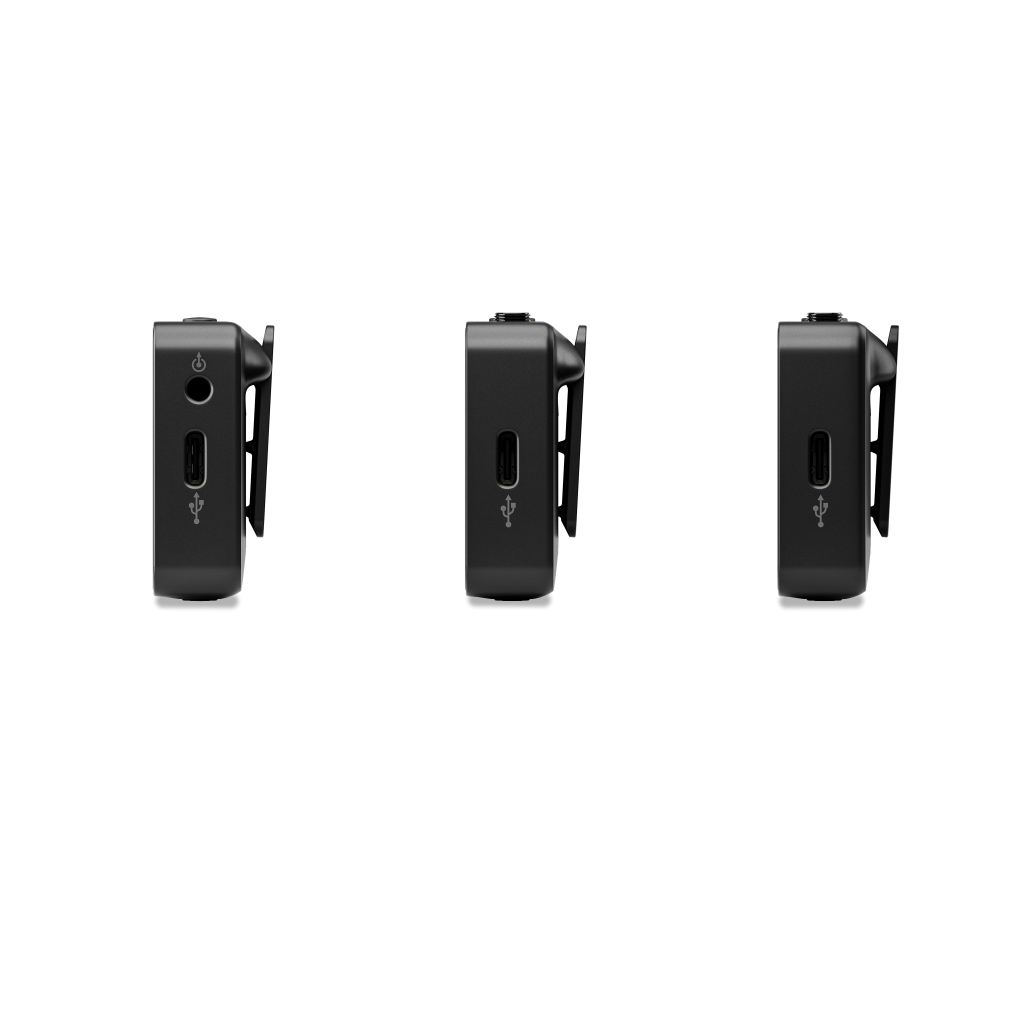 RODE Wireless GO GEN3 kompakt két csatornás digitális vezeték nélküli mikrofon rendszer adóba épített mikrofonnal, fekete-8
