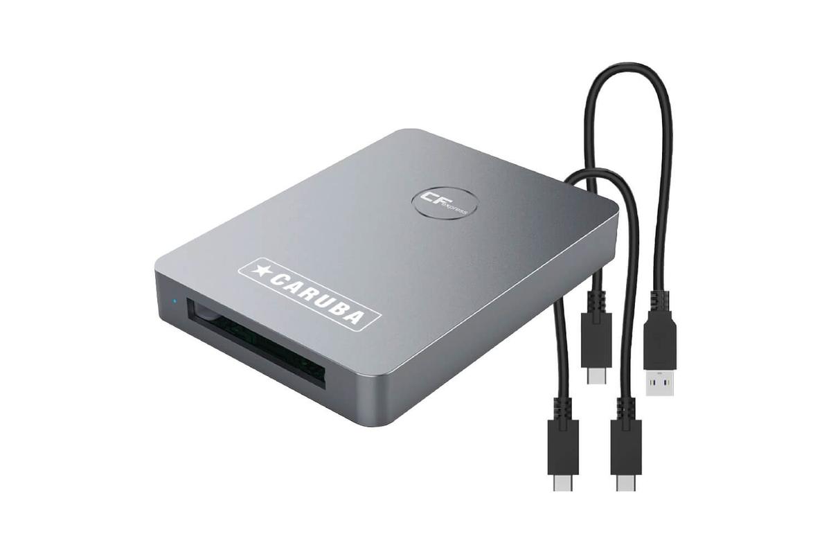 CARUBA CFexpress Type B kártyaolvasó USB-A 3.1/ USB-C-0