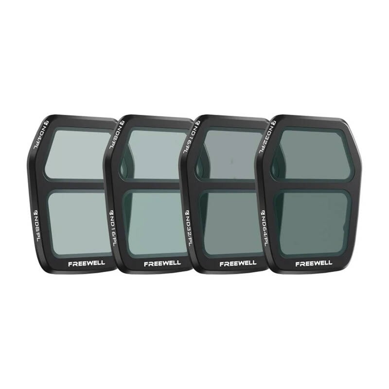 4 darabos Freewell Bright Day szűrőkészlet DJI Air 3S-hez-0