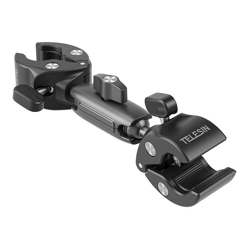 Kétfejű TELESIN Bike/ Moto tartó sportkamerákhoz-1