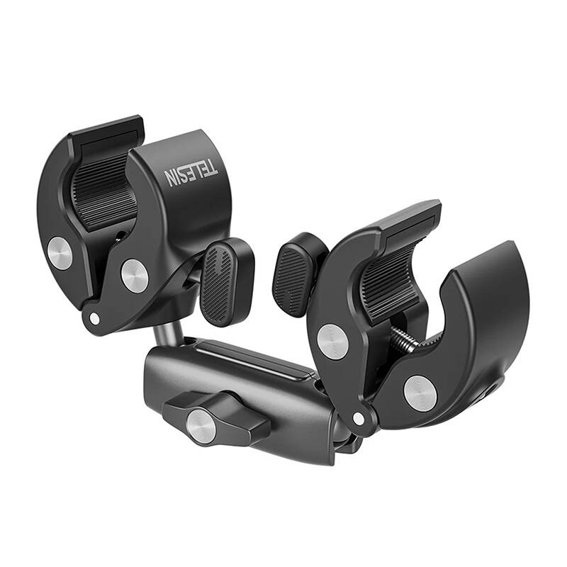 Kétfejű TELESIN Bike/ Moto tartó sportkamerákhoz-4