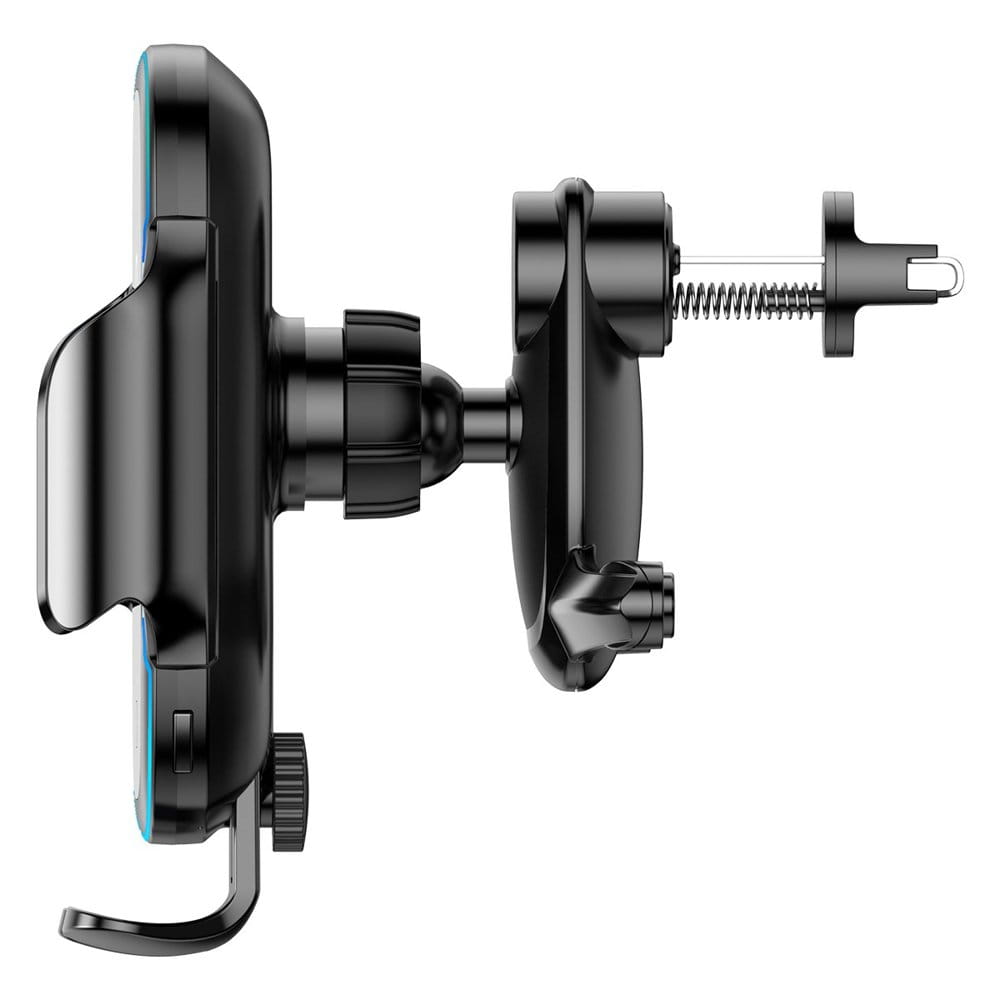 Baseus Smart elektromos autós telefontartó és Qi vezeték nélküli töltő fekete (WXHW03-01)-8