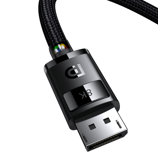 Baseus High Definition DP - DP 8K DisplayPort kábel 5m (fekete)-3