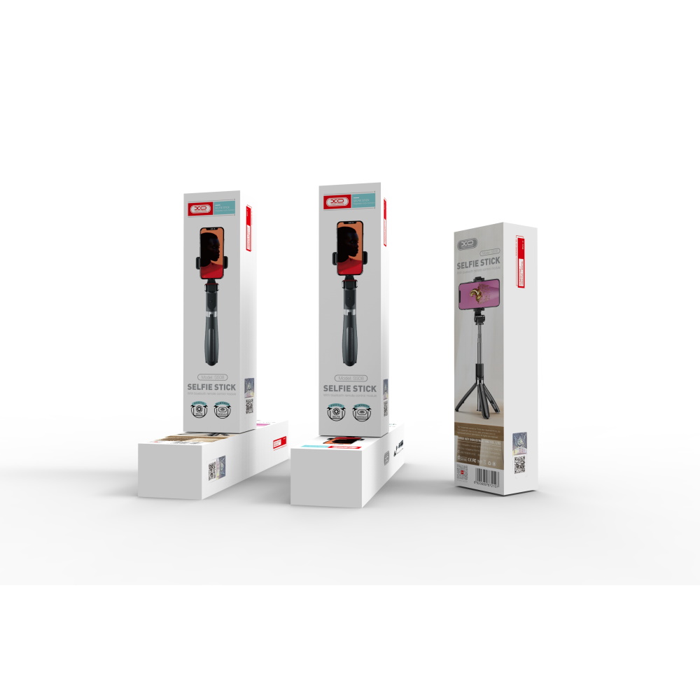 XO SS08 szelfibot Bluetooth állvány fekete 68cm ​-3