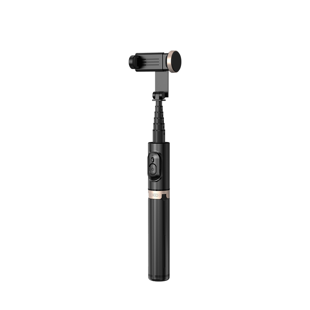 XO szelfi bot Bluetooth mobiltelefon állvány SS14 fekete 72cm ​-0