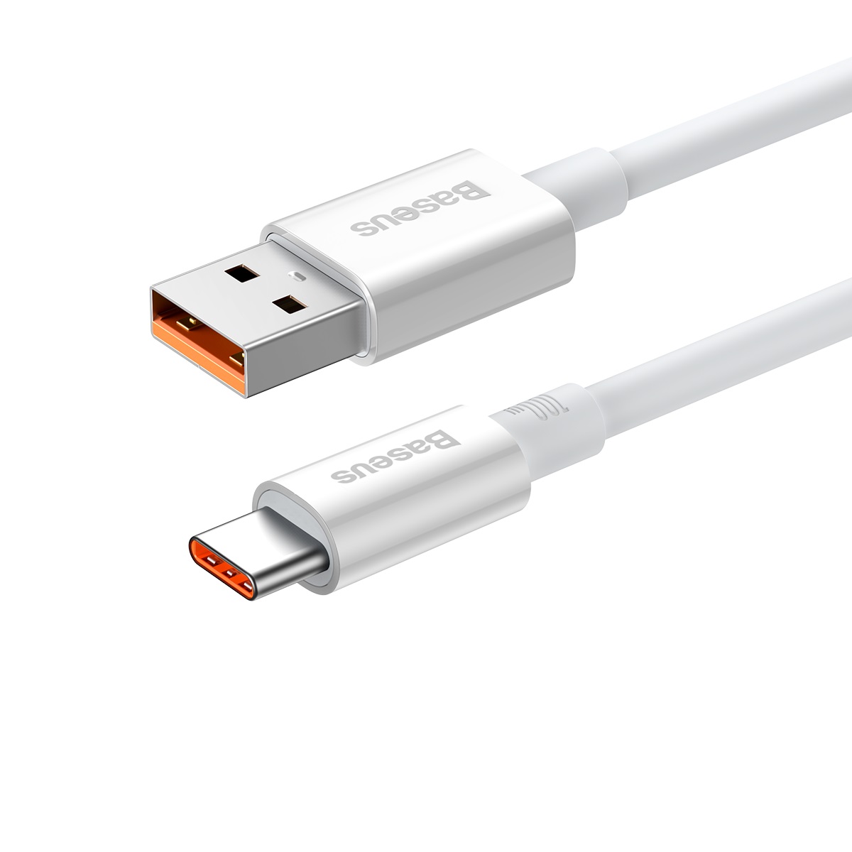 Baseus Superior USB - USB-C kábel, 100W, 1m (fehér)-1