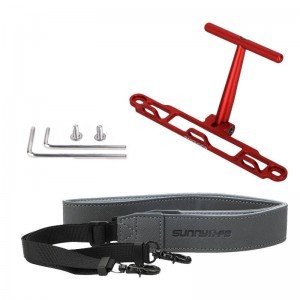 Pántos tartó Sunnylife DJI RC / RC 2 vezérlőhöz (piros) ZJ764-R,
