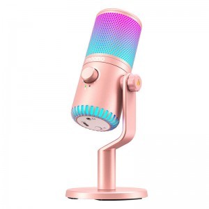 Maono DM30RGB Mikrofon Pink