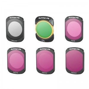 Lens Filter MCUV, CPL, ND8, ND16, ND32, ND64 Sunnylife for DJI Osmo Pocket 3