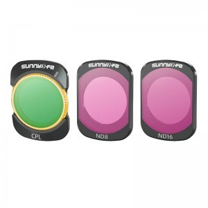 Lens Filters CPL, ND8, ND16 Sunnylife DJI Osmo Pocket 3-hoz