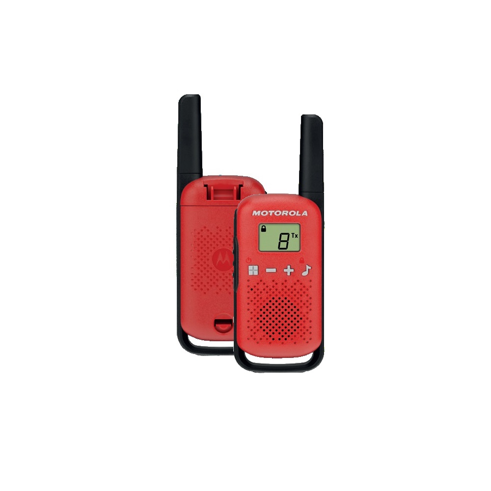 Motorola Talkabout T42 kétcsomag piros-0