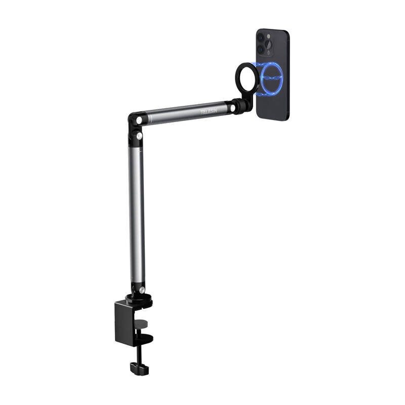 Desktop Clamp Magnetic Phone holder Telesin-0