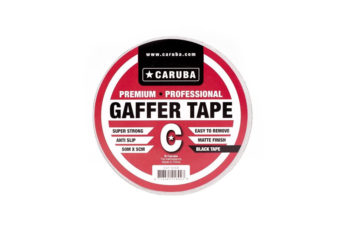 Caruba Gaffer ragasztószalag 50m x 5cm fekete-0