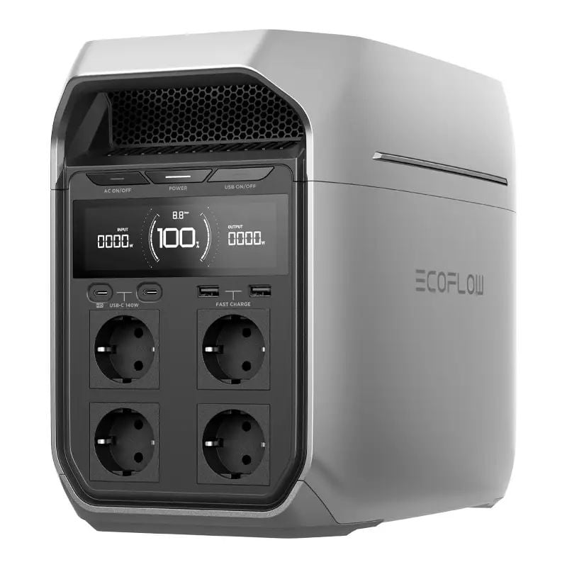 EcoFlow DELTA 3 Plus Hordozható Tápegység-0