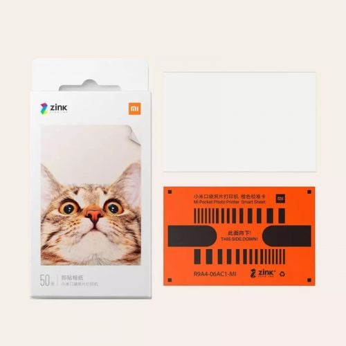Xiaomi Mi Hordozható Fotónyomtató Papír (50x76 mm, 20 lap) EU TEJ4019GL-0