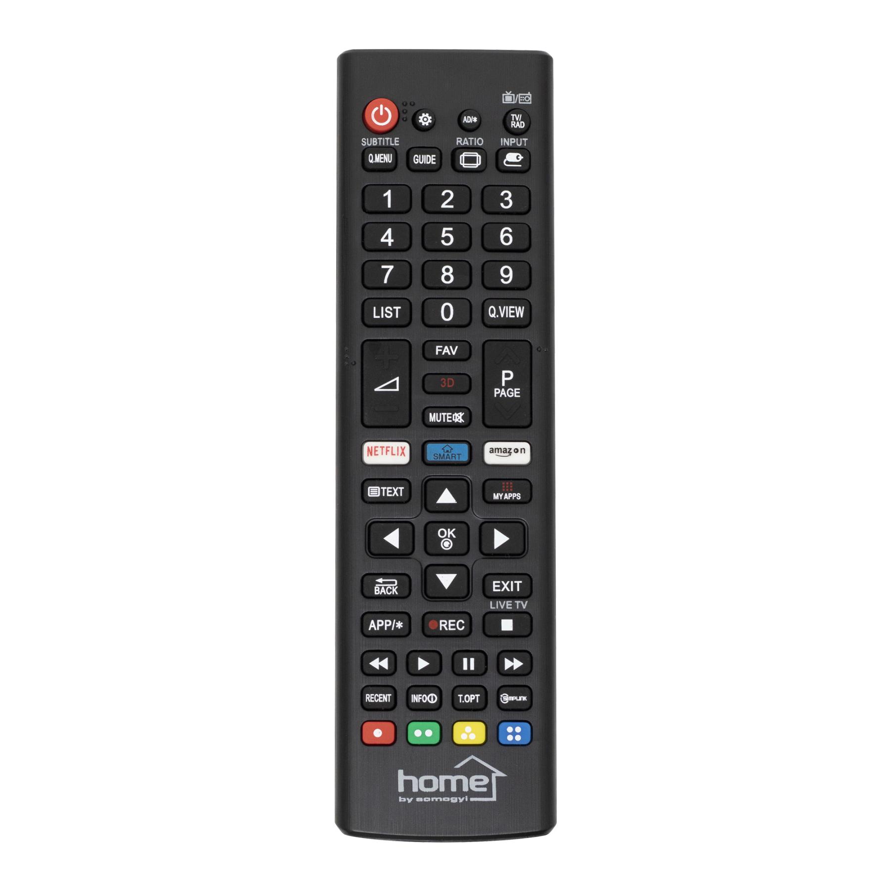 Home URC LG 1 LG távirányító, LG márkájú TV készülékekhez, nem igényel beállítást-0