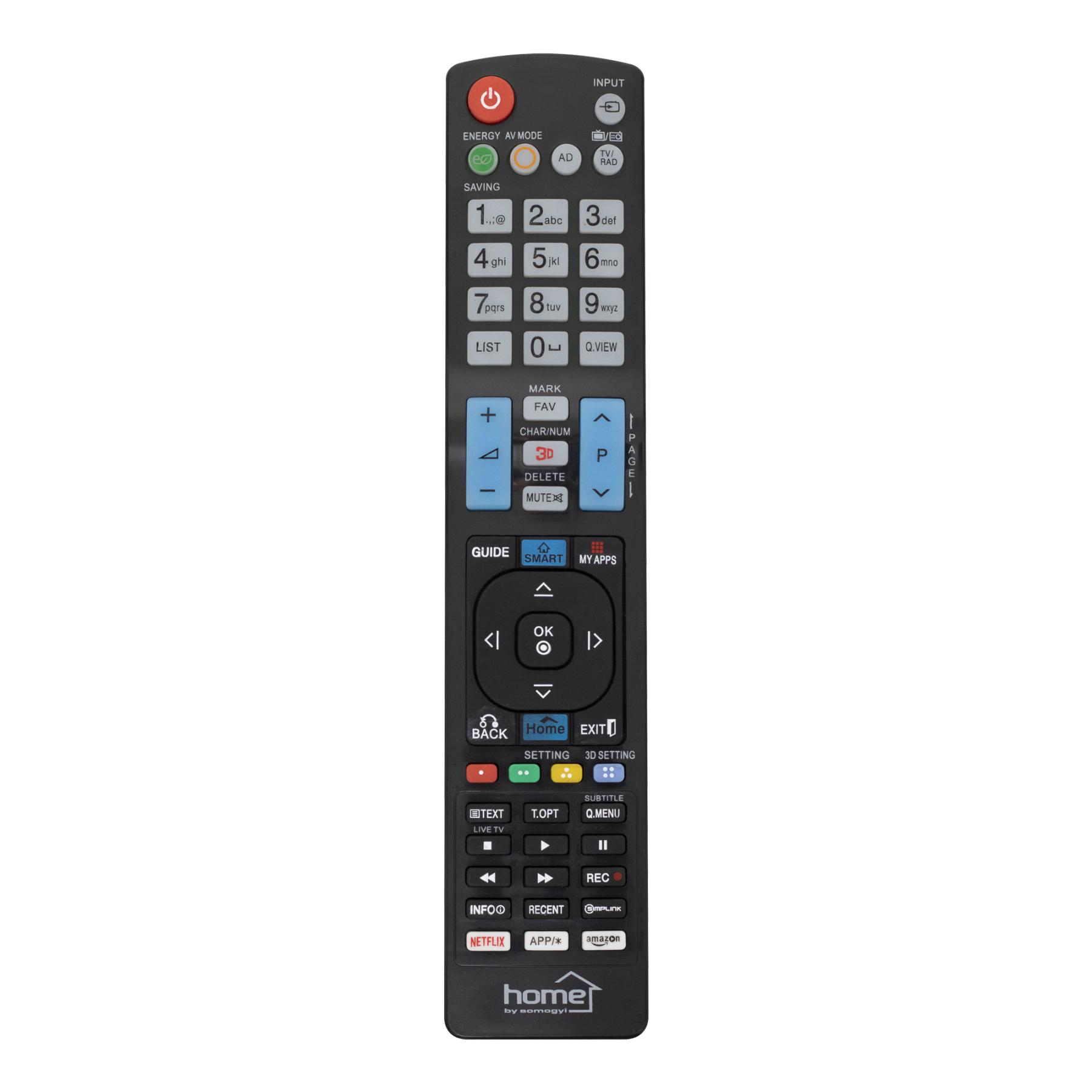 Home URC LG 2 LG távirányító, LG márkájú smart TV készülékekhez, nem igényel beállítást-0
