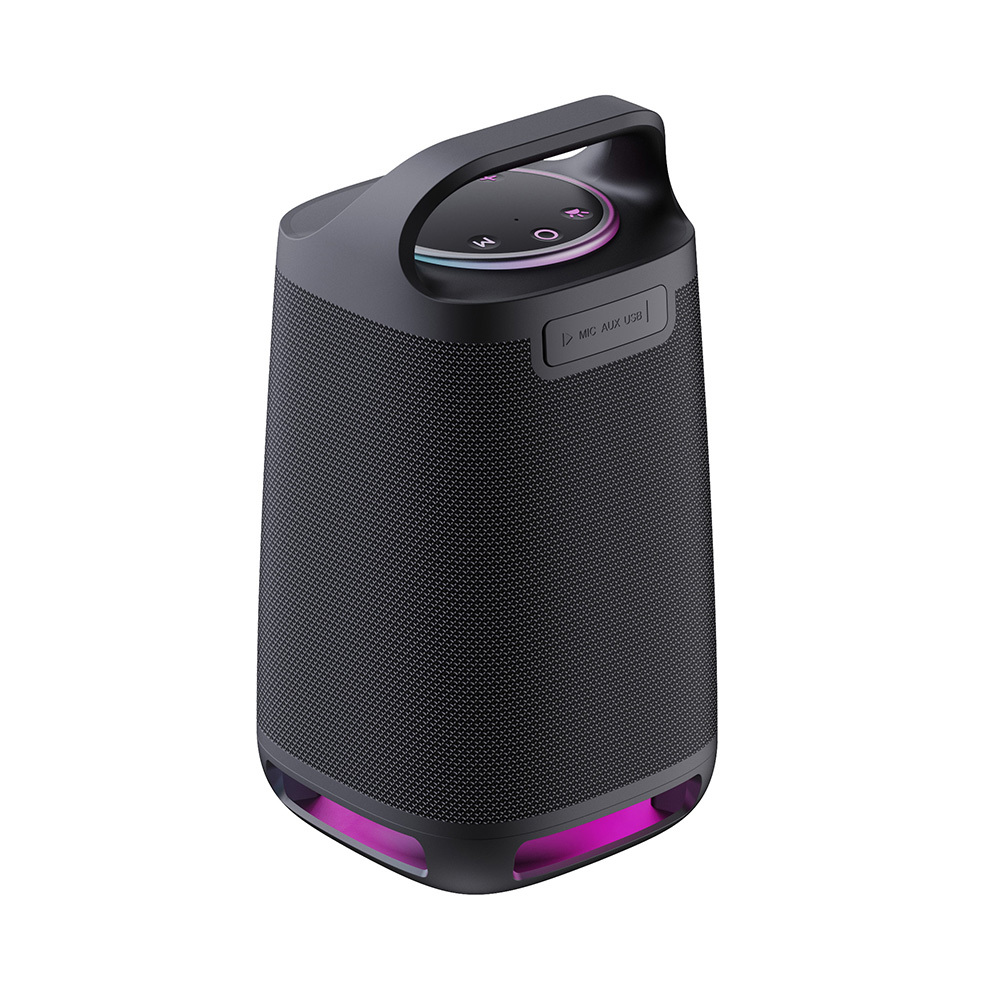 Blavec Hordozható Bluetooth Hangszóró TWS WS-01 Karaoke - 160W mikrofonnal (WS01-MB) fekete-1
