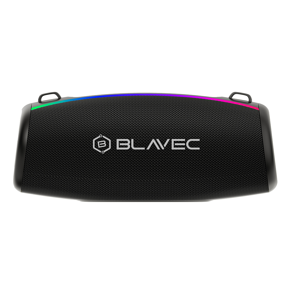 Blavec Hordozható Bluetooth Hangszóró TWS WS-02 Bassbox - 120W (WS02-B) fekete-1