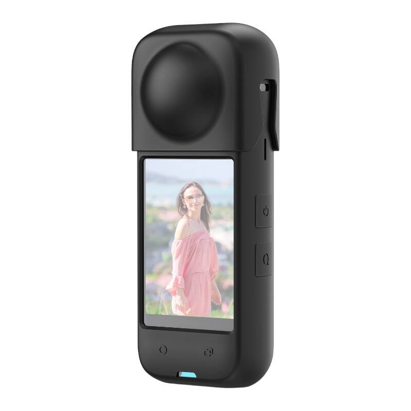 Silicone védőtok PULUZ Insta360 X4-hez (fekete) tok-0