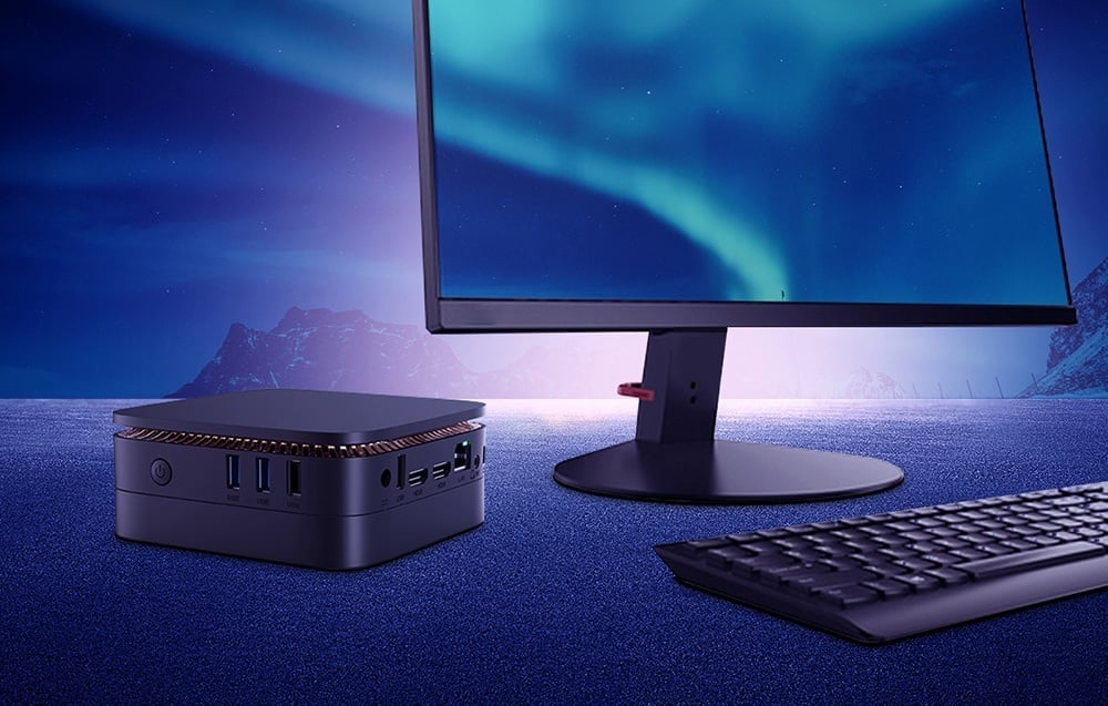  MINI PC AceMagic AK1Pro Intel N5105 16GB RAM+512 Fekete-5
