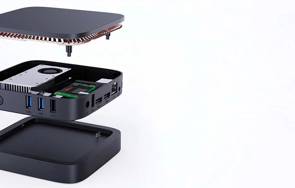 MINI PC AceMagic AK1 plus Intel N95 16GB RAM+512GB fekete-7