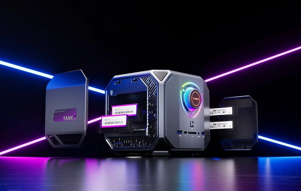  AceMagic M1A sötétszürke MINI PC Core i7 12700H + RTX3070 16GB RAM + 1T-10