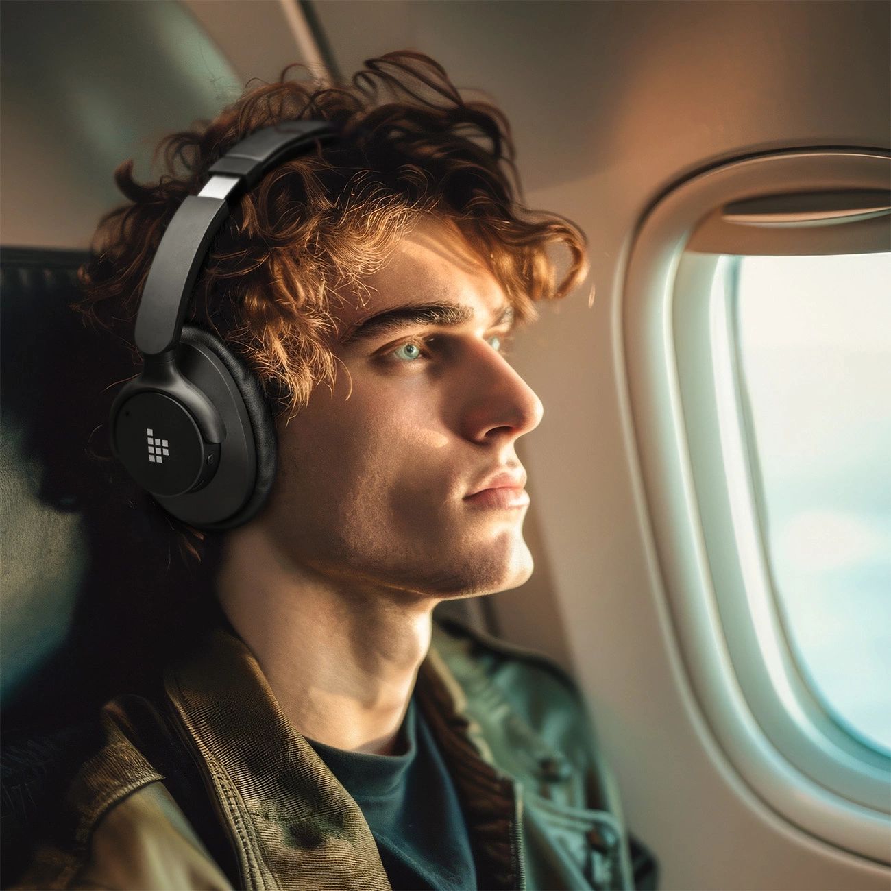 Tronsmart Soundfii Q20 ANC On-Ear Bluetooth 5.3 vezeték nélküli fejhallgató - Fekete-10
