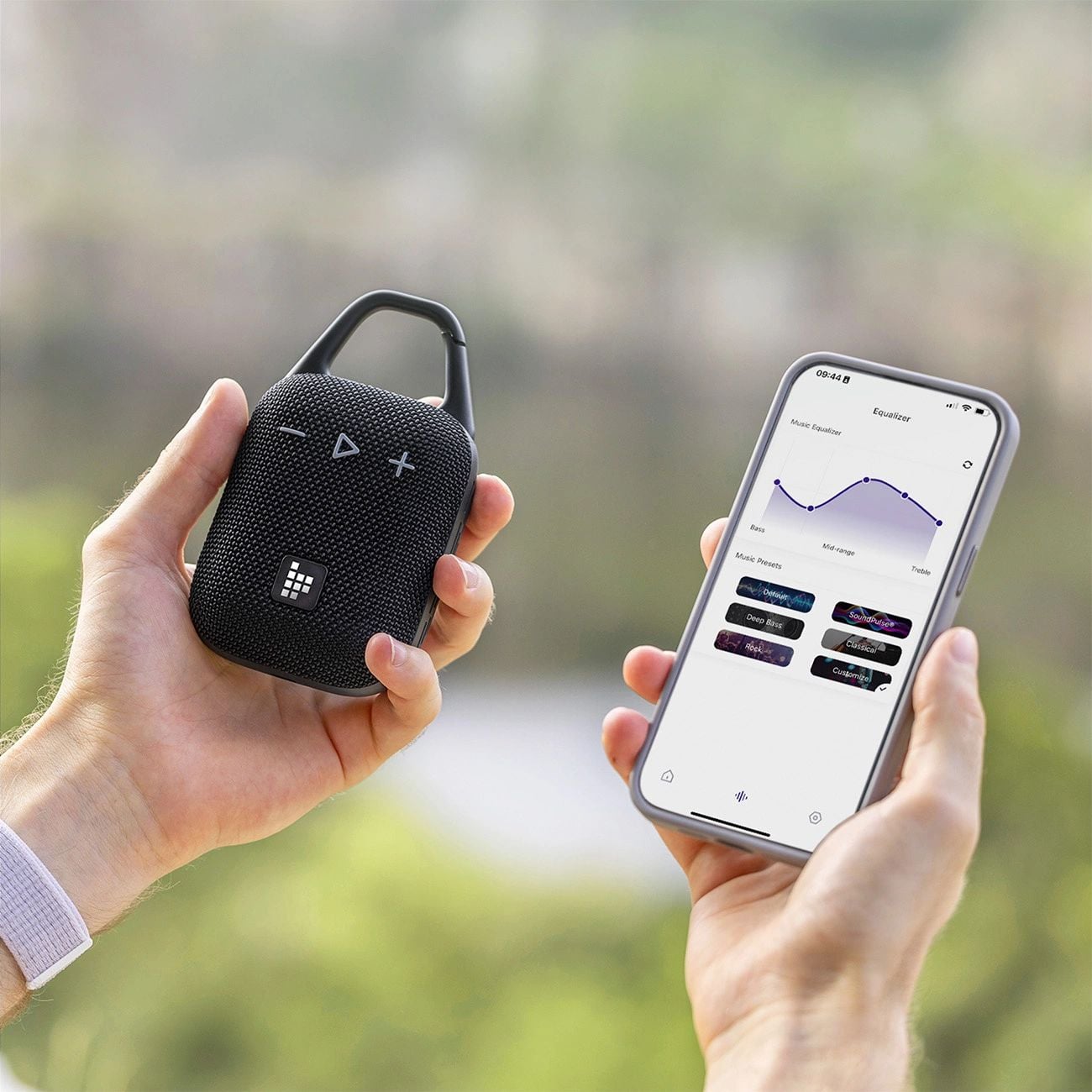 Tronsmart Mirtune H1 8W Bluetooth 5.3 Kültéri Hangszóró Fekete-11