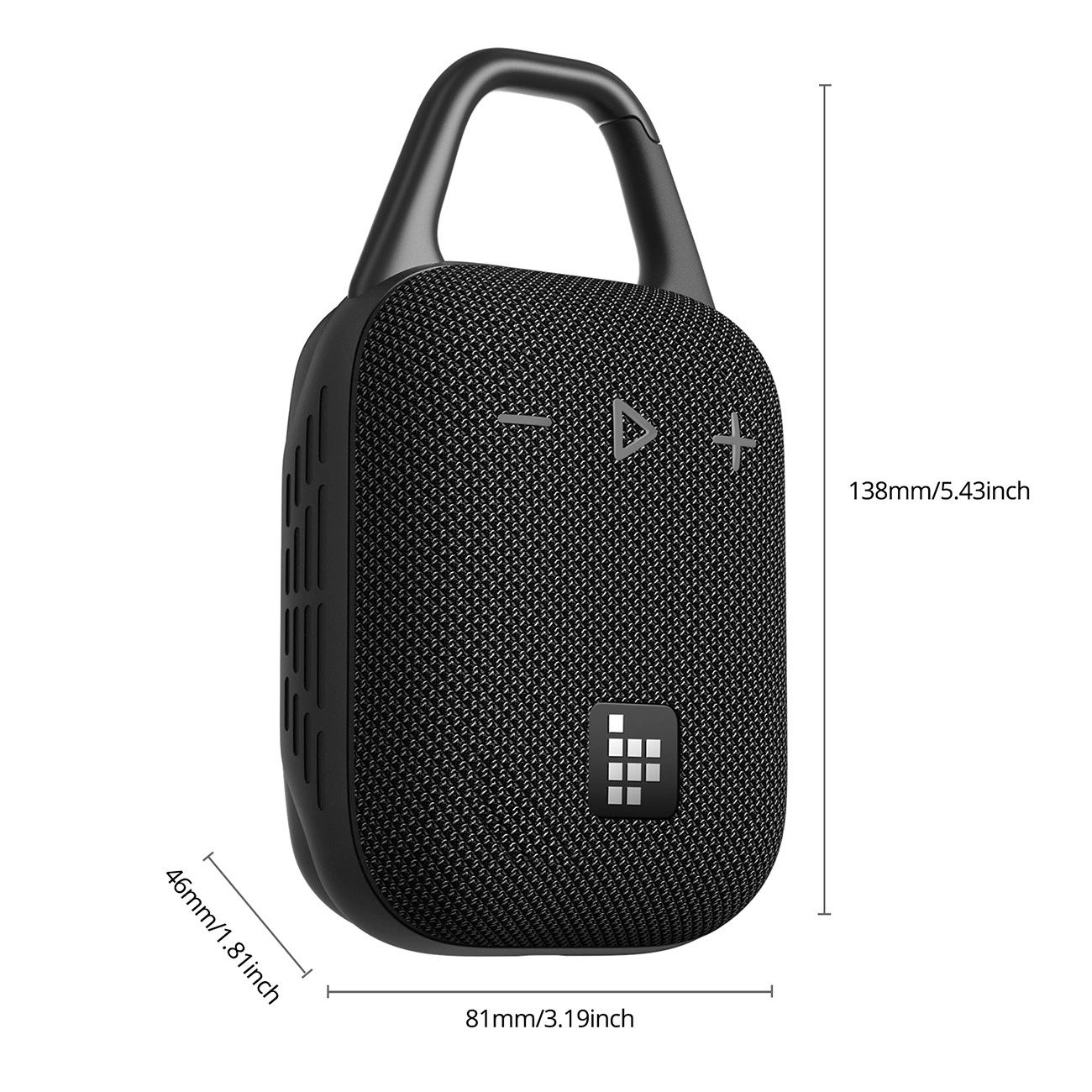 Tronsmart Mirtune H1 8W Bluetooth 5.3 Kültéri Hangszóró Fekete-4