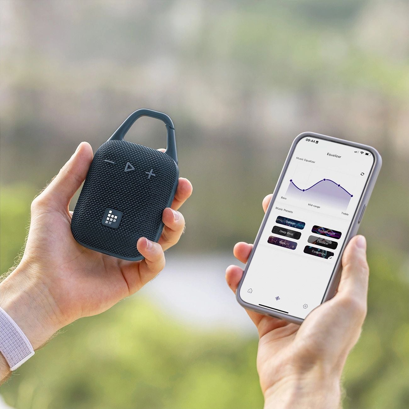 Tronsmart Mirtune H1 8W Bluetooth 5.3 kültéri hangszóró - Kék-1