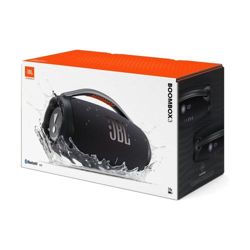 JBL Boombox 3 Hordozható Bluetooth Party Hangszóró Fekete EU-1
