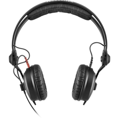 Sennheiser HD 25 Fülre helyezhető fejhallgató levehető kábelekkel, fekete EU-1
