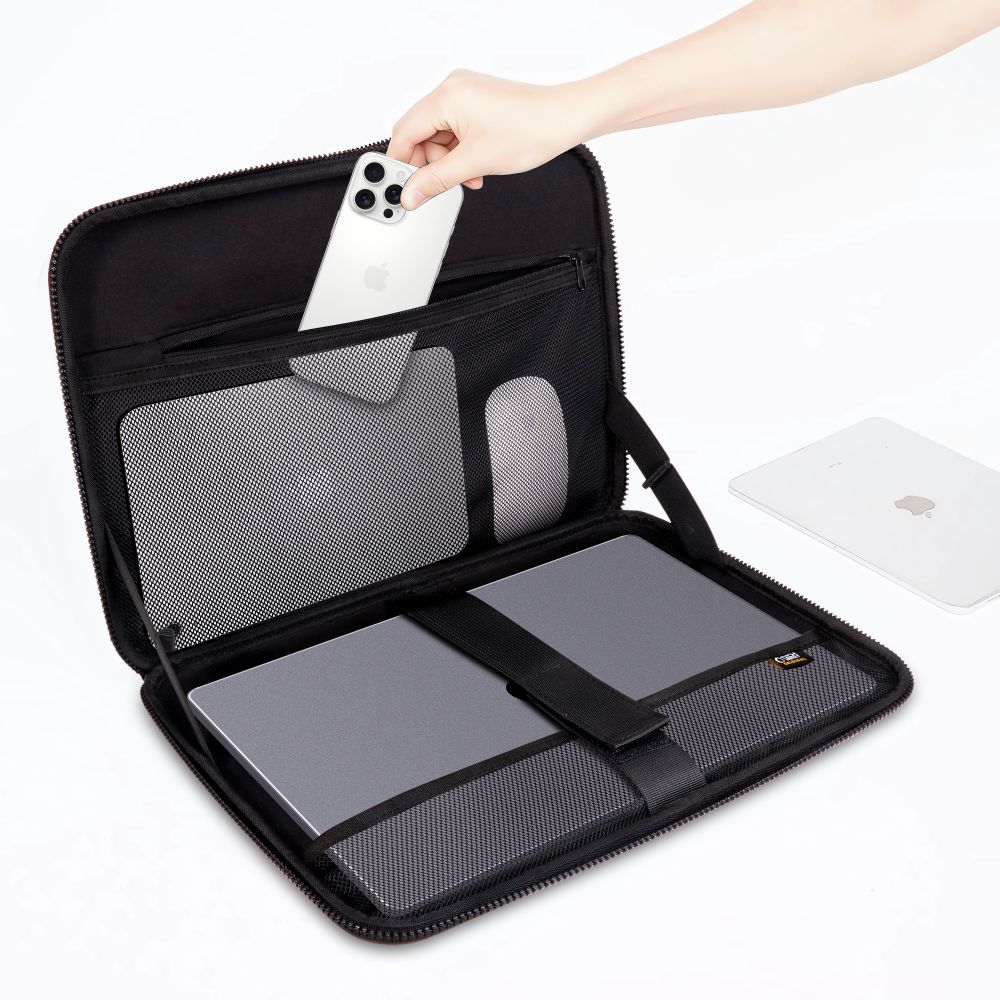 Tech-protect Kevlar Pro Laptop tok 15-16 Fekete-9