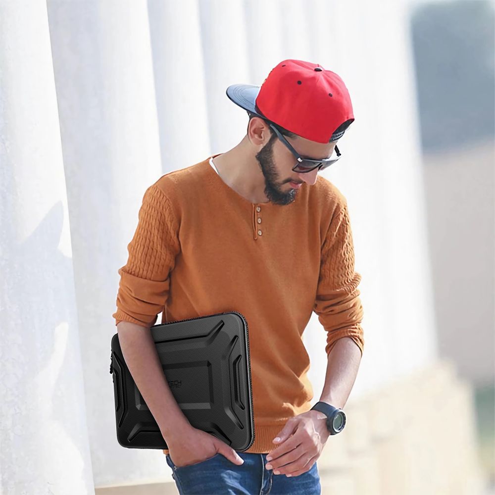 Tech-protect Kevlar Pro Laptop tok 15-16 Fekete-3