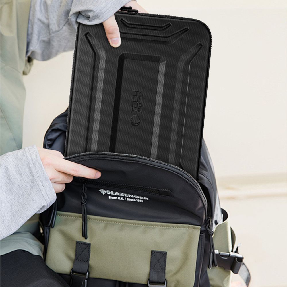 Tech-protect Kevlar Pro Laptop tok 15-16 Fekete-2