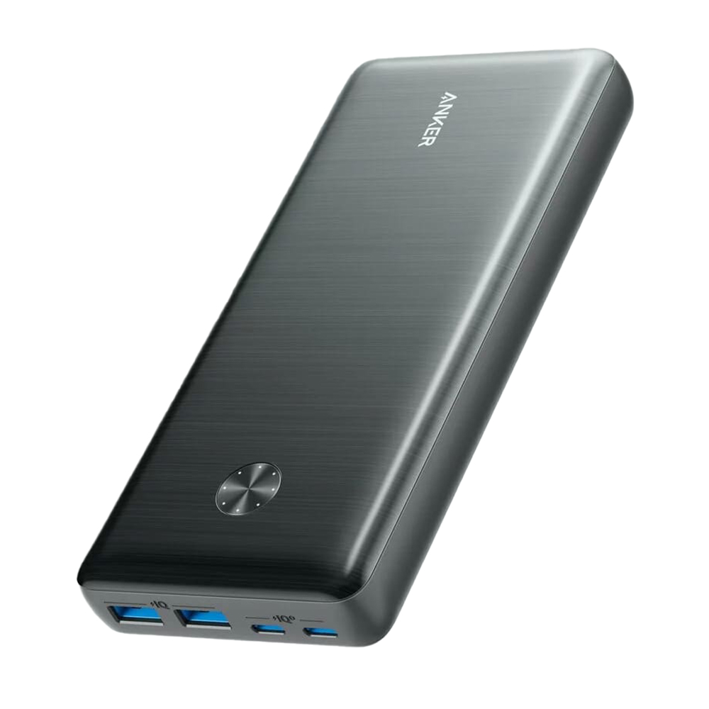  Anker - Power Bank PowerCore III Elite (A1291H11) - 2x Type-C, 2x USB, 25600mAh, 87W - Fekete-0