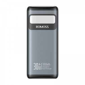 Powerbank PMT30 Romoss 30000mAh 30W (fekete)