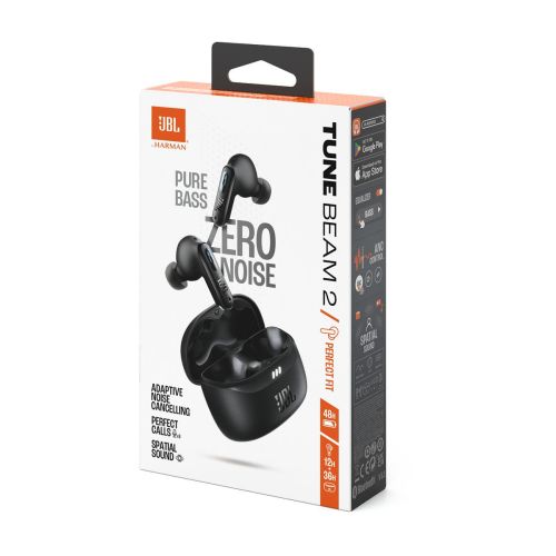 JBL Tune Beam 2 TWS Bluetooth Fülhallgató Fekete EU-1