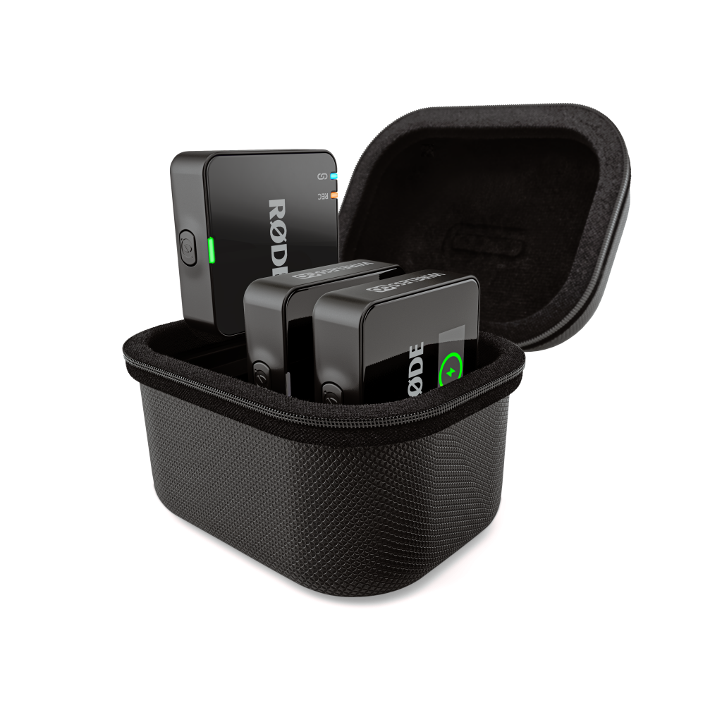 RODE Charge Case+ töltő tok és hordtáska Wireless GO GEN3 vezeték nélküli mikrofon rendszerhez-0