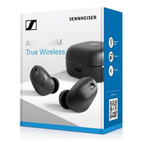Sennheiser Accentum Vezeték nélküli In-Ear TWS Fülhallgató Fekete EU-1