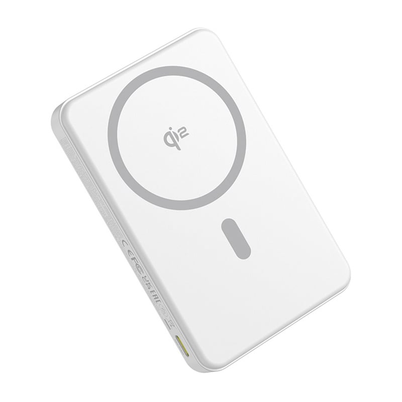 Baseus Airpow2 Qi2 mágneses powerbank 10000mAh 22.5W (fehér) magsafe-2