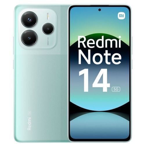 Xiaomi Redmi Note 14 5G Dual SIM 6GB RAM 128GB Töltő Nélkül Zöld EU-0