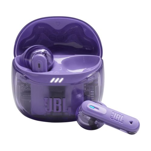JBL Tune Flex 2 Ghost Edition TWS Bluetooth Vezeték Nélküli In-Ear Fülhallgató Kísértetlila EU-0