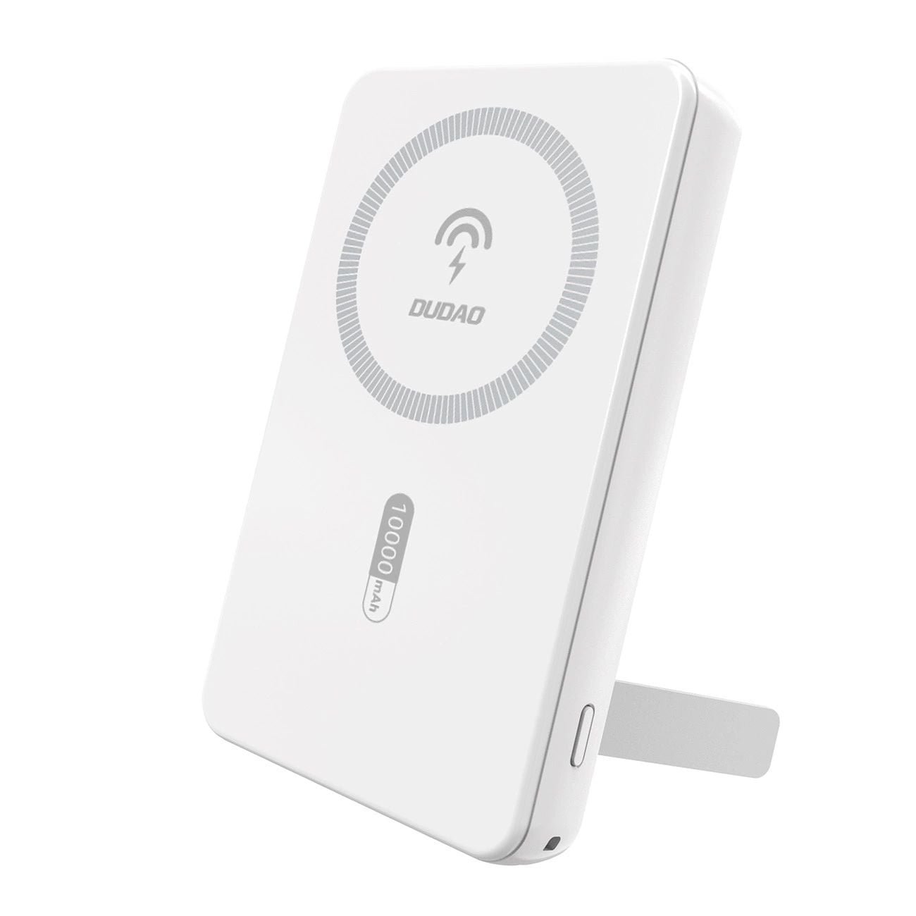 Powerbank Dudao K14S+ 10000mAh 20W USB-A / USB-C / MagSafe tartóval - fehér-0