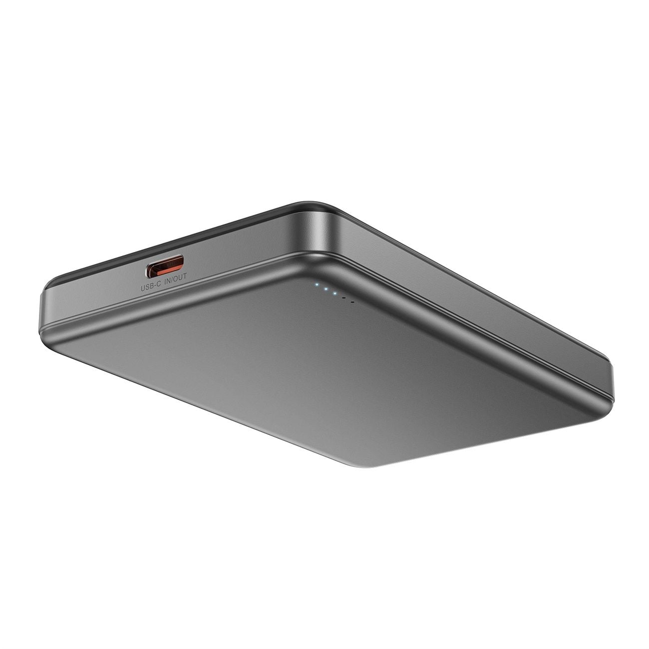 Powerbank Acefast M12-10000 PD20W ultra-vékony, MagSafe kompatibilis - fekete-2