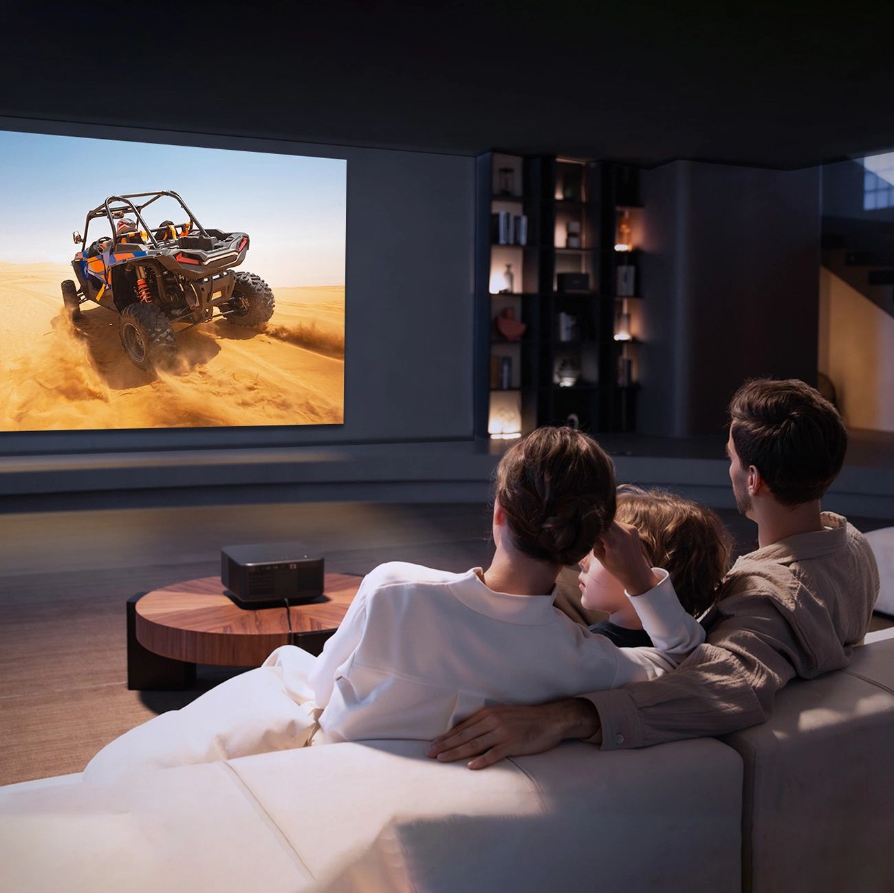 Yaber K3 LCD FullHD 1080p Multimédia Projektor JBL Hangszórókkal - Fekete-6