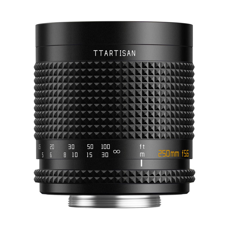 TTartisan Reflex 250mm F/5.6 mikro 4/3 objektív (fekete)-2