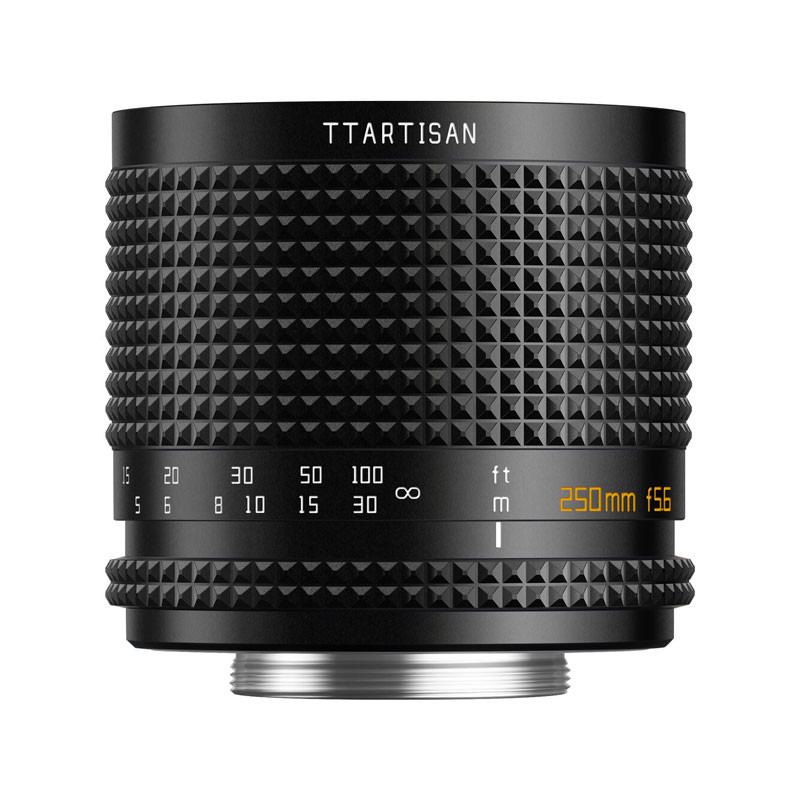 TTartisan Reflex 250mm F/5.6 mikro 4/3 objektív (fekete)-1